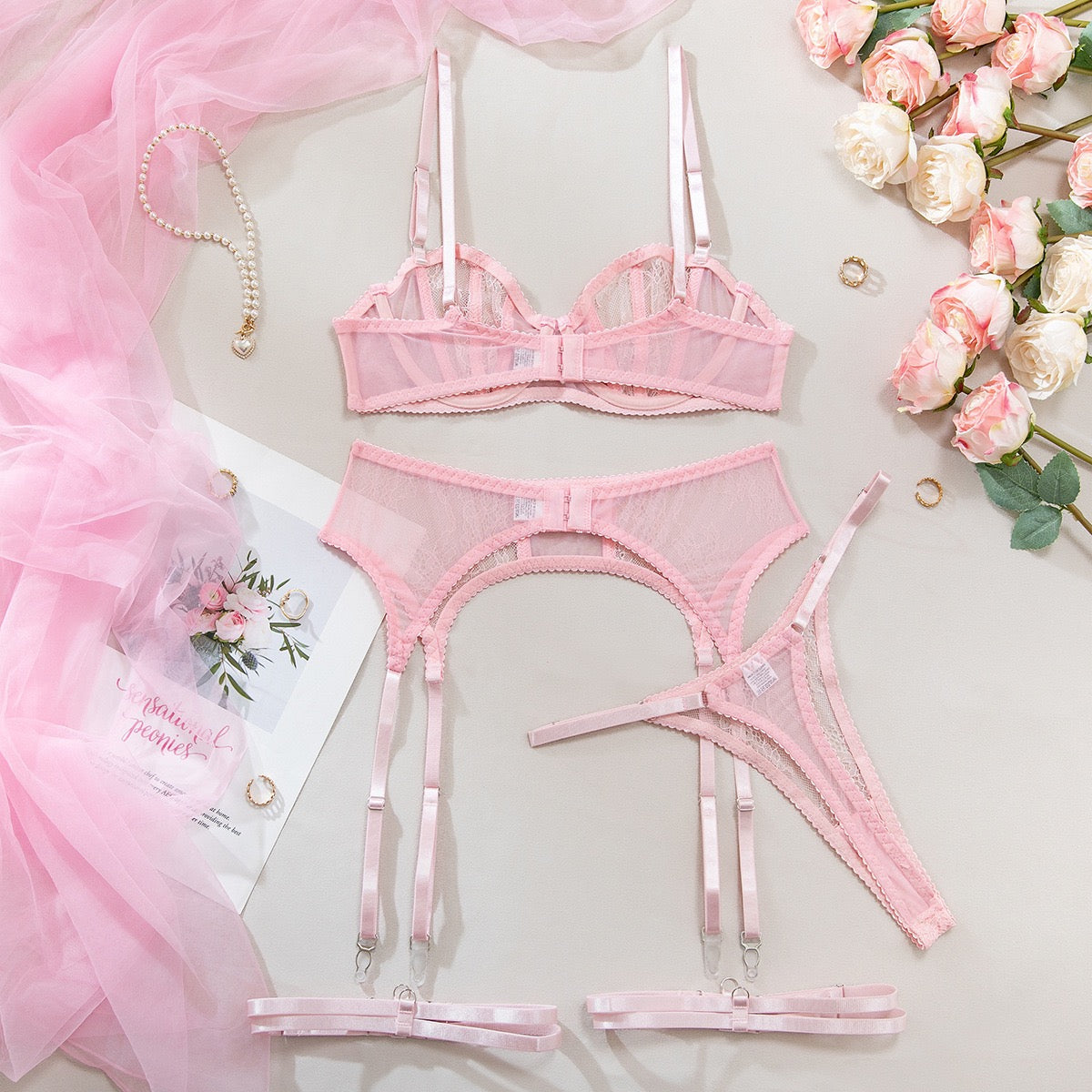 Set Helena - Rosado