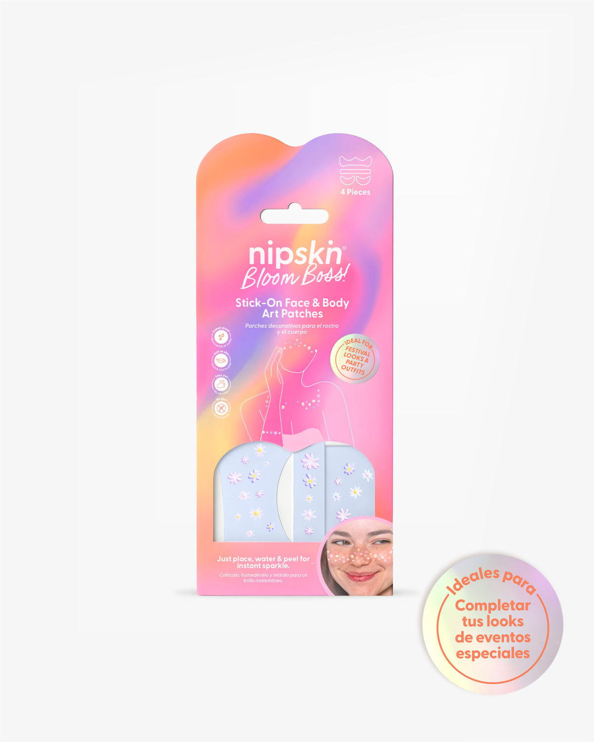 Bloom Boss - Stickers para Rostro y Cuerpo