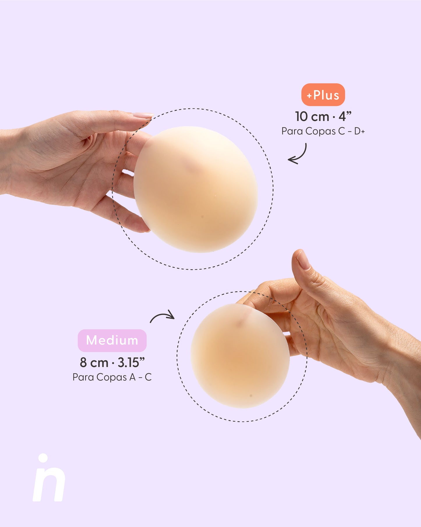 Bare It All - Cubrepezones Circulares