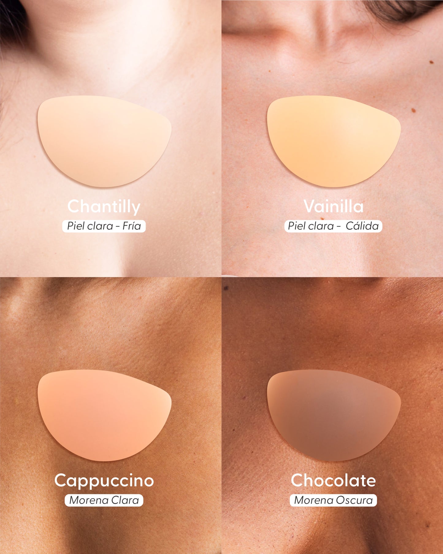 Perfectly Petit - Cubrepezones para Senos Pequeños