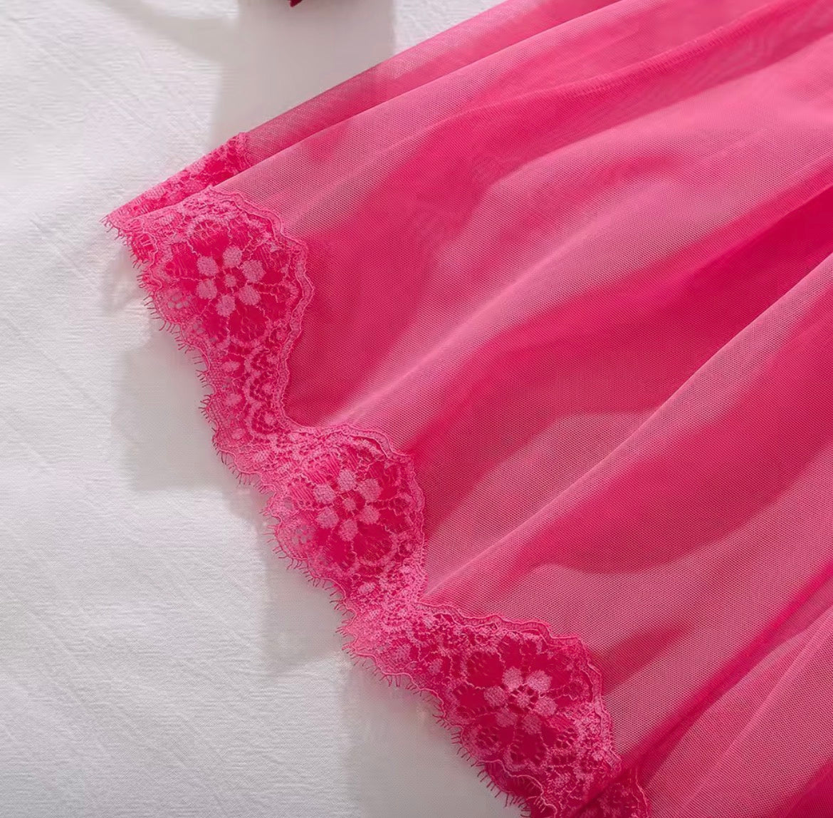 Babydoll Rossé
