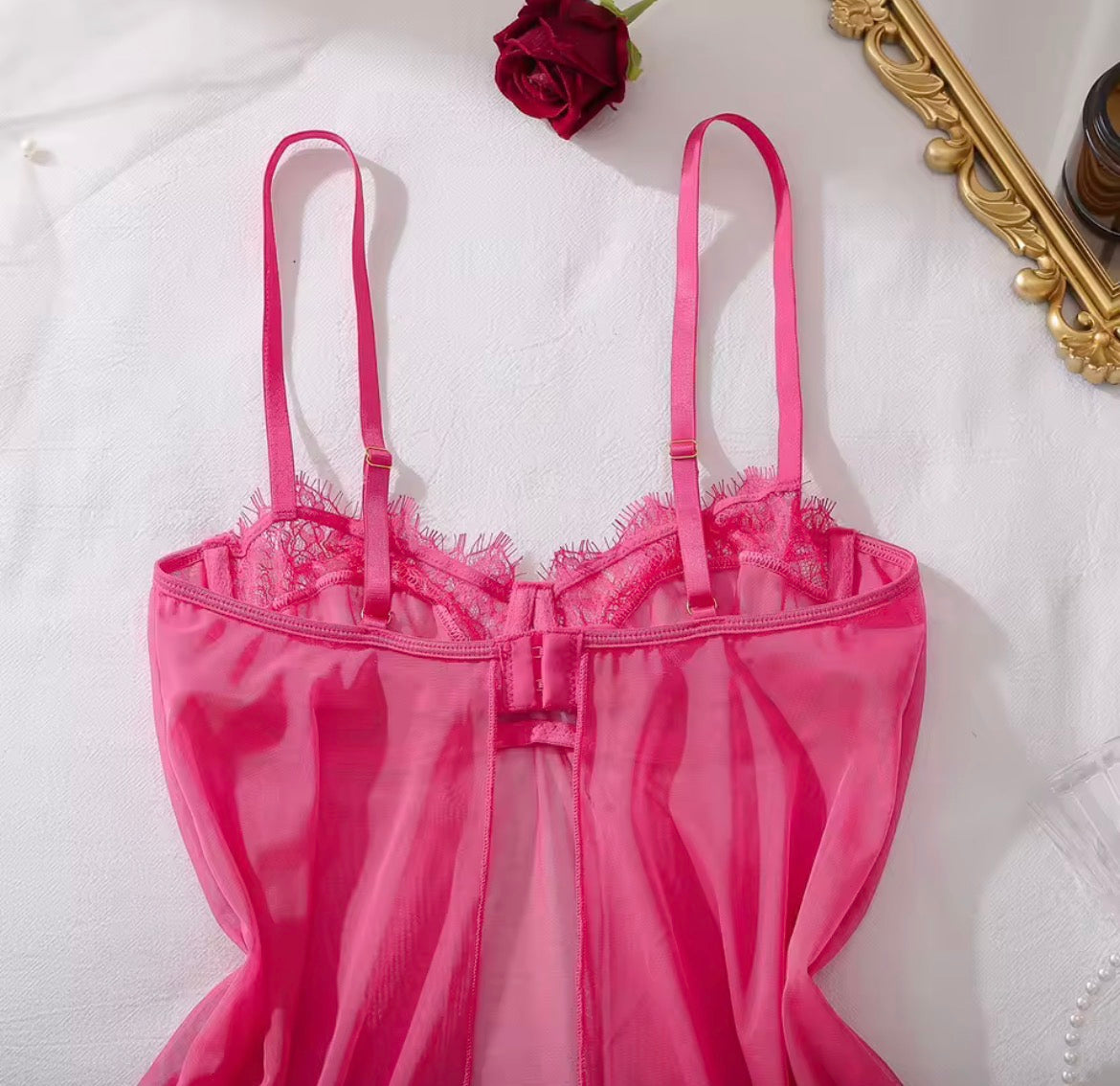 Babydoll Rossé