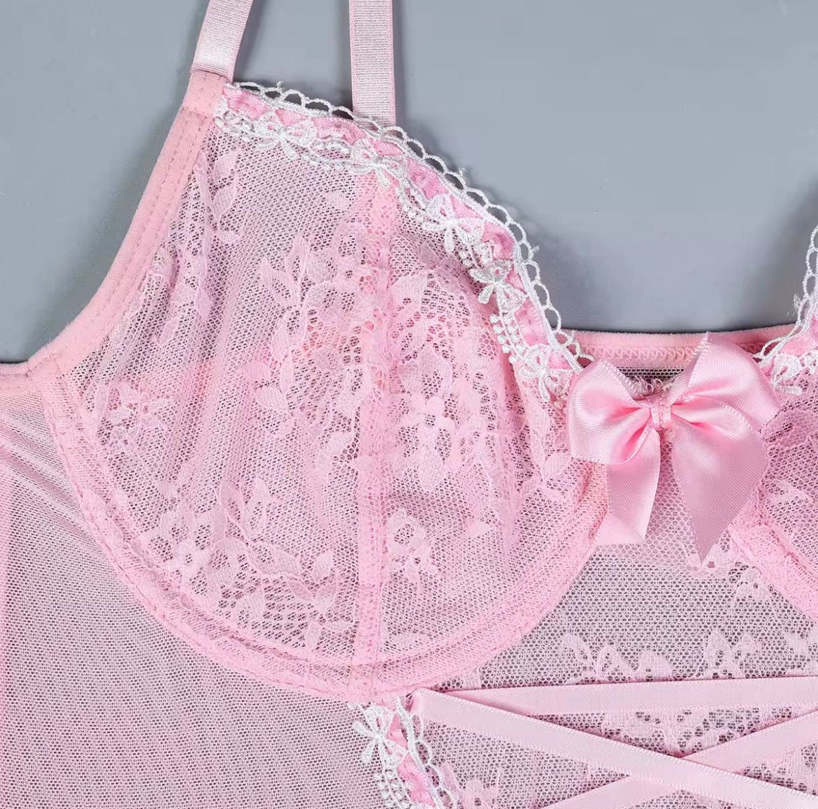 Babydoll Mía - rosado