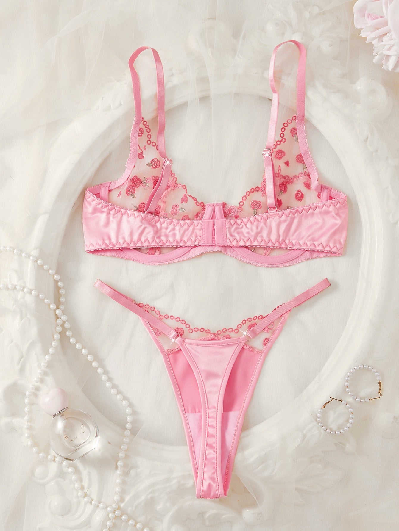 Set Pink Flower