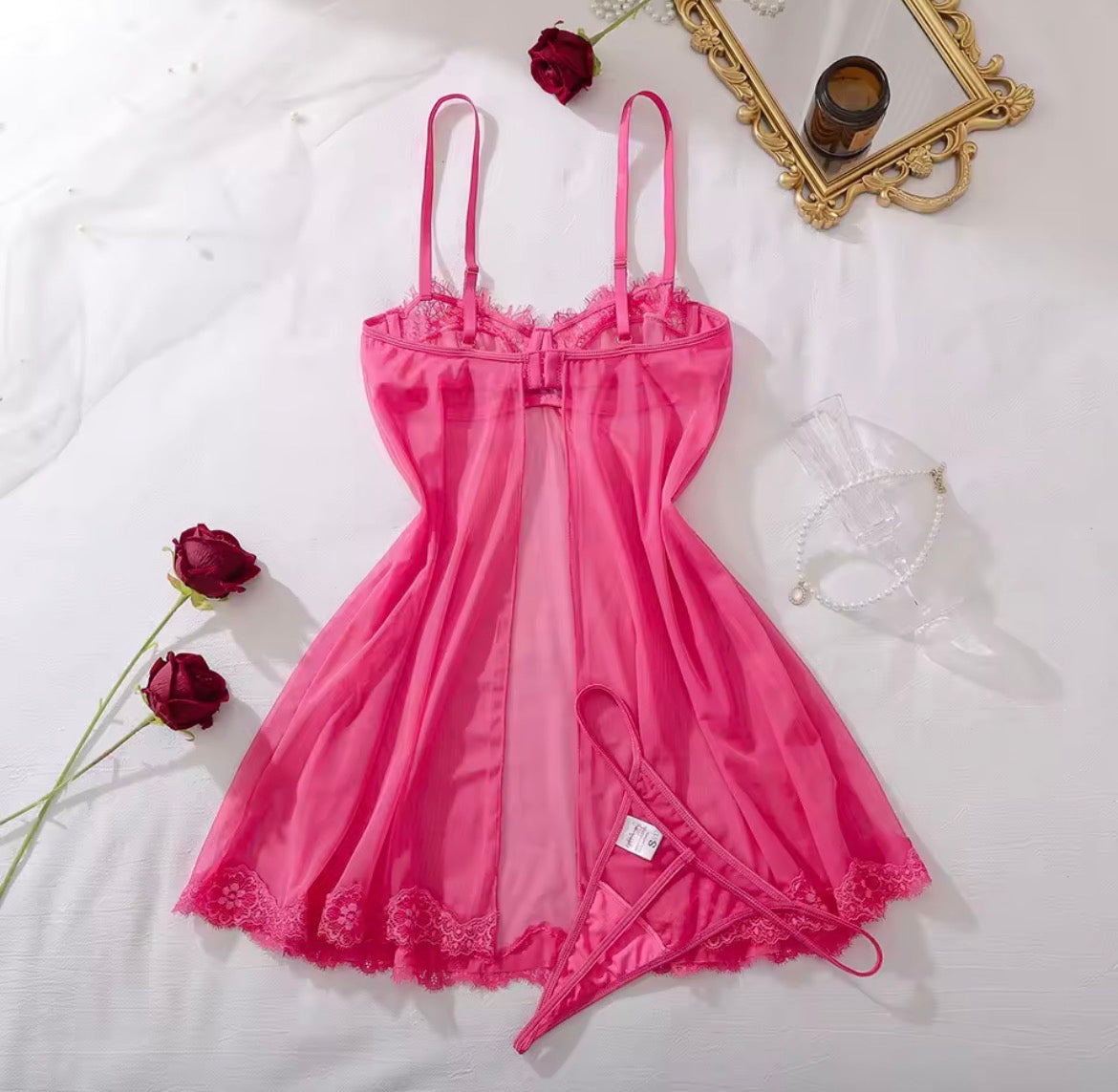 Babydoll Rossé