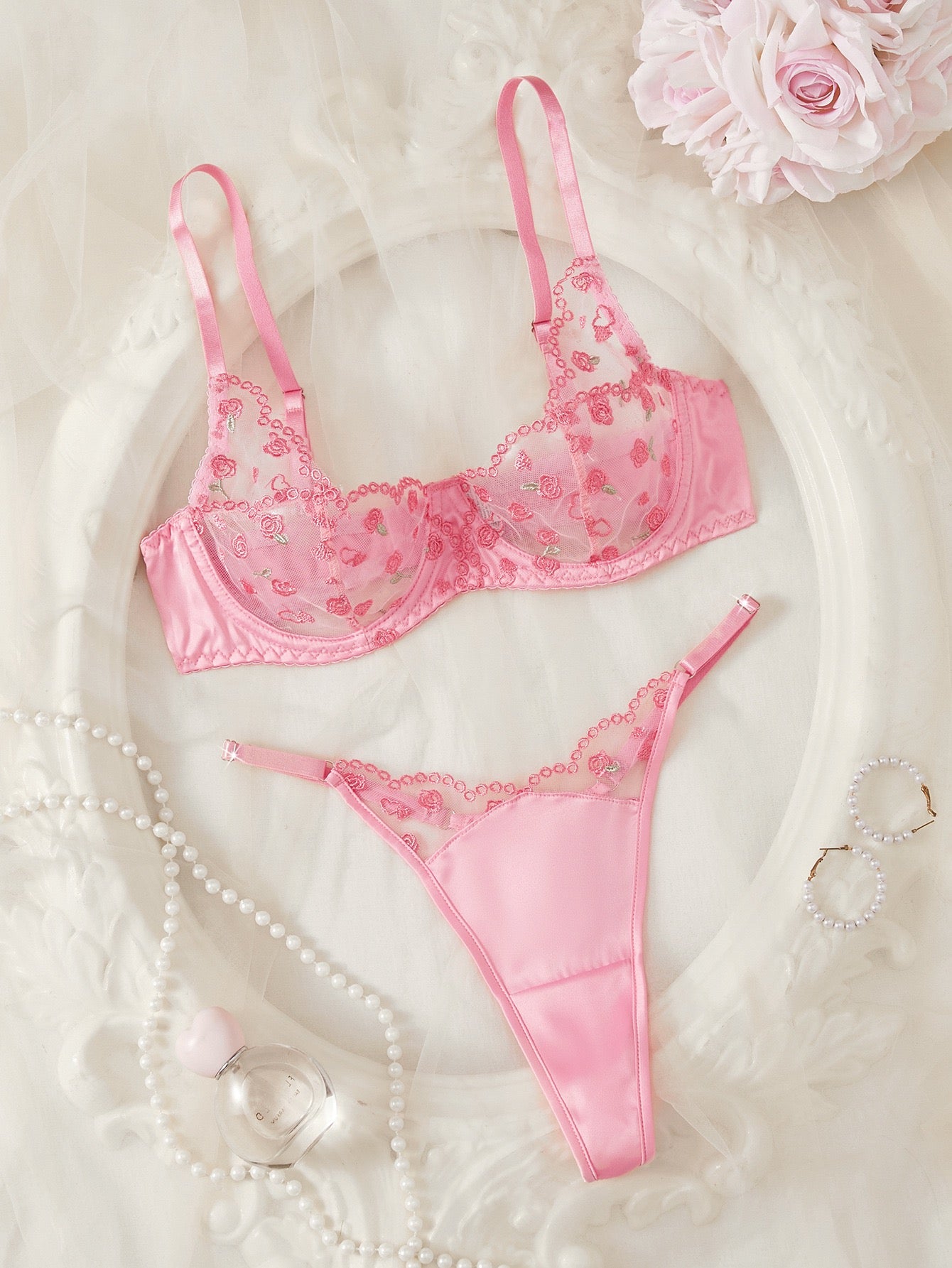 Set Pink Flower