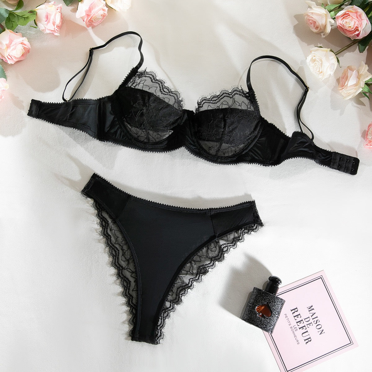 Set Magnolia - Negro