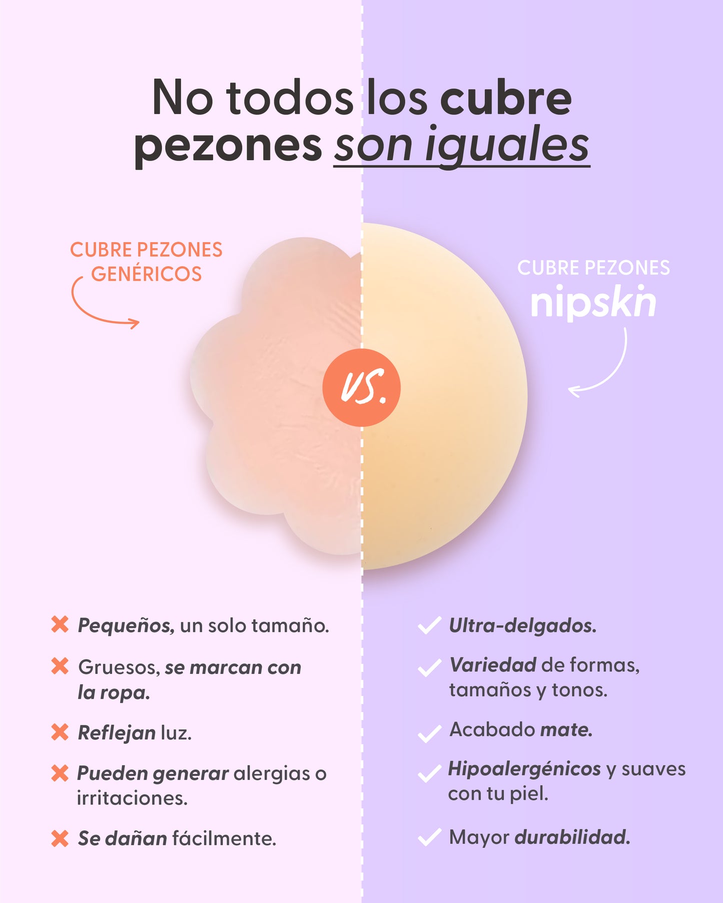 Bare It All - Cubrepezones Circulares