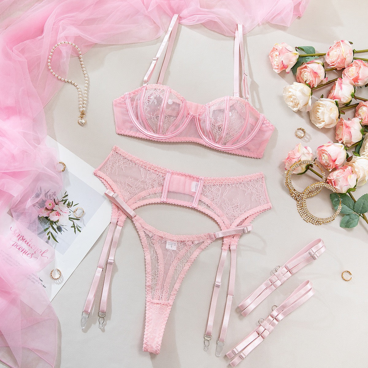 Set Helena - Rosado