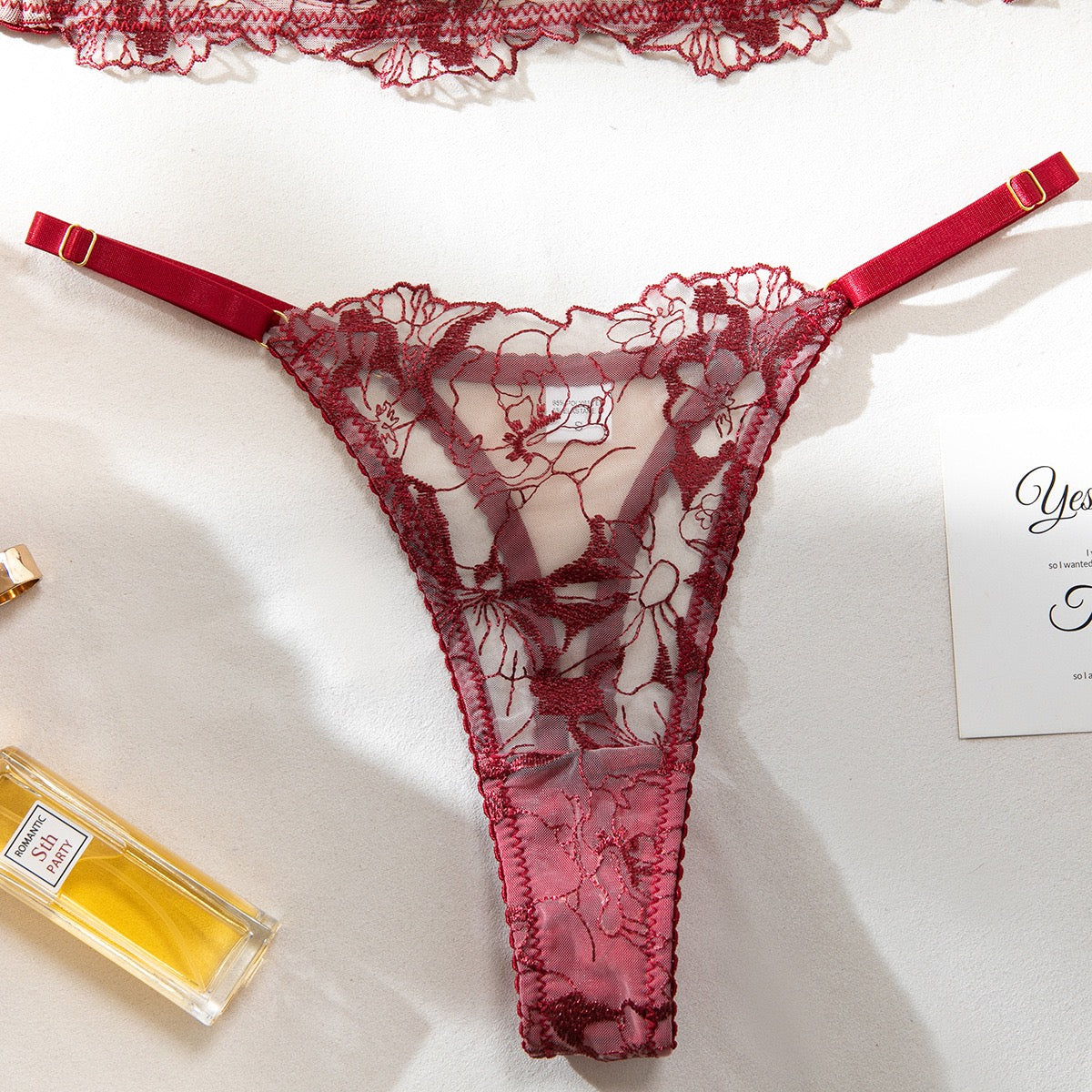 Set Angélique - Rojo