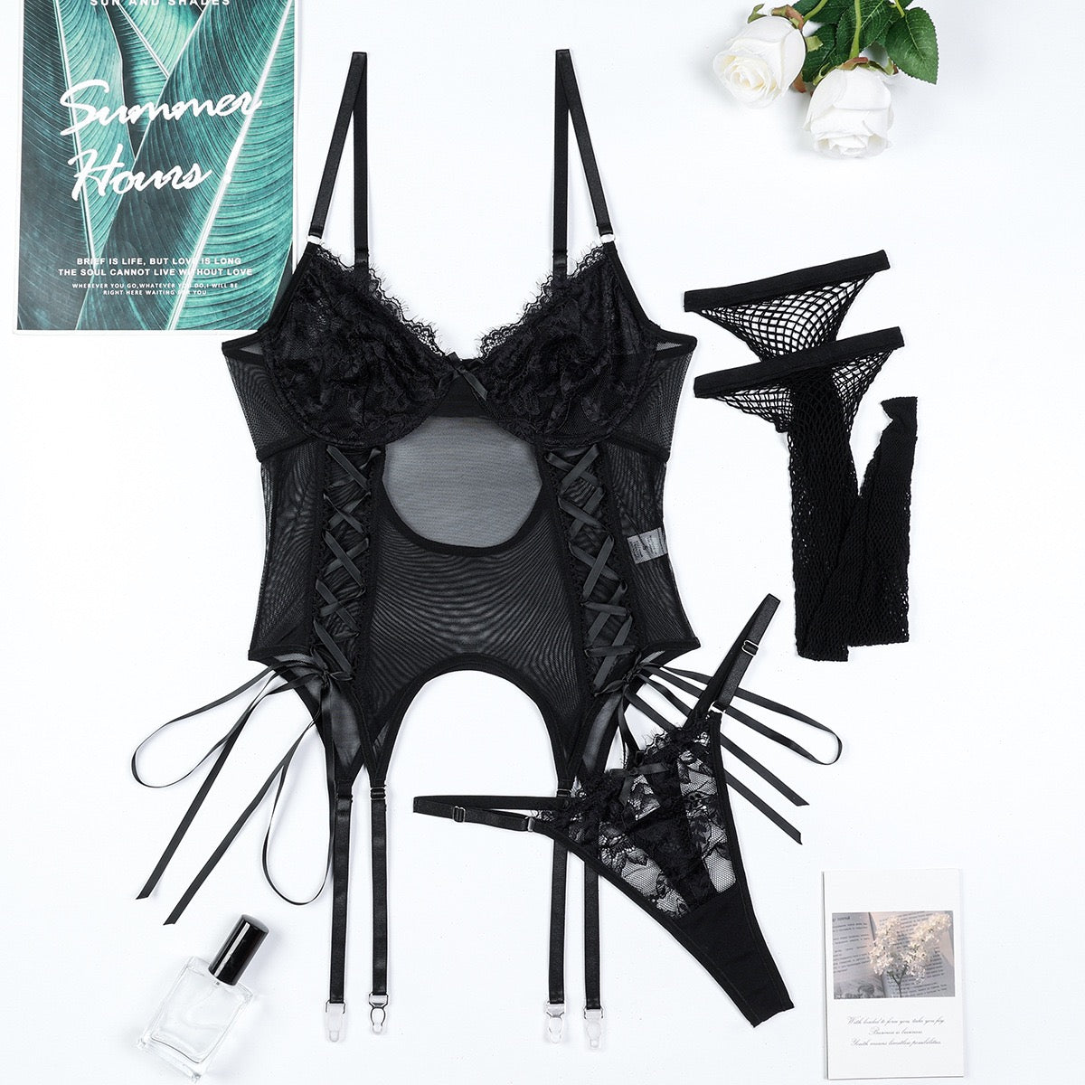 Corset Pauline - Negro