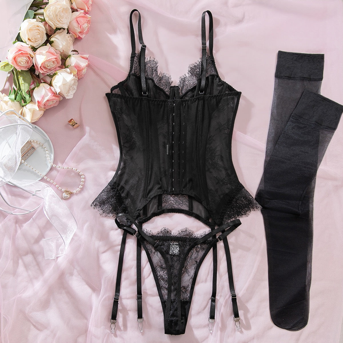 Corset Teresa - Negro