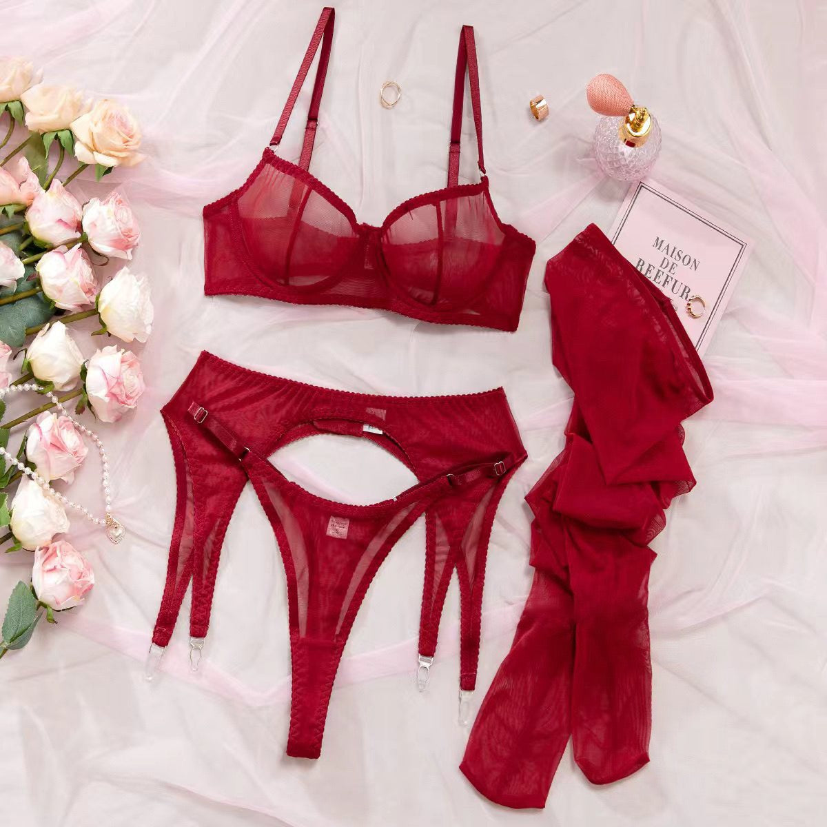 Set Coffee - Rojo