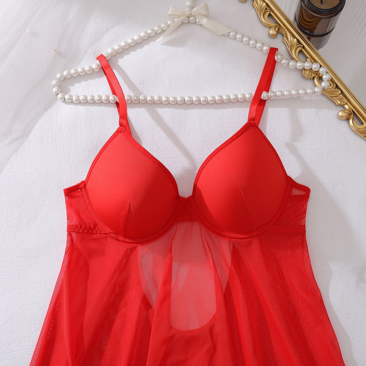 Babydoll Valentines - Rojo