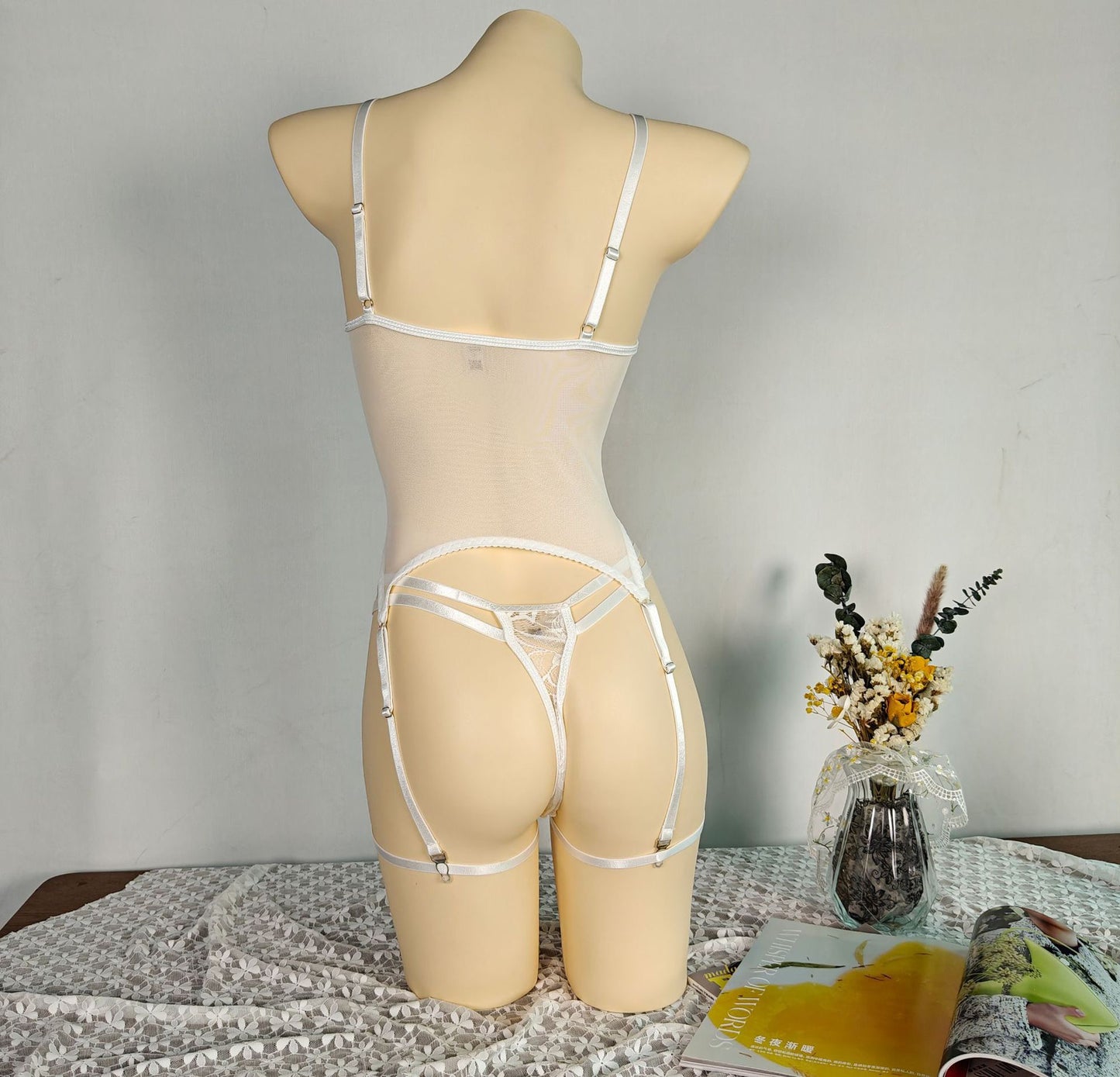 Corset Nikki - Blanco