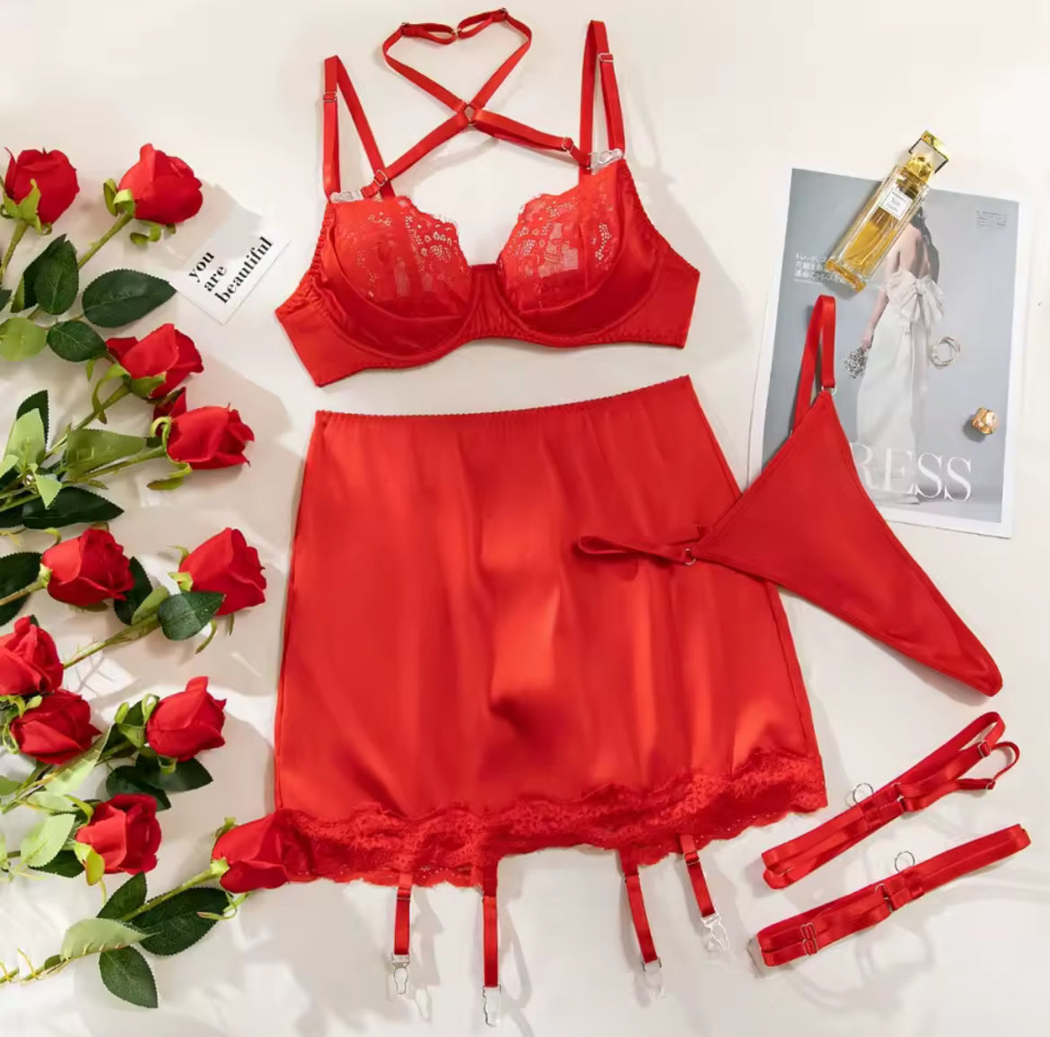 Set Marilyn - Rojo