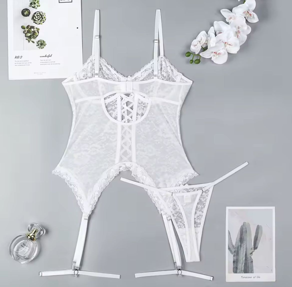 Corset Cleo - Blanco