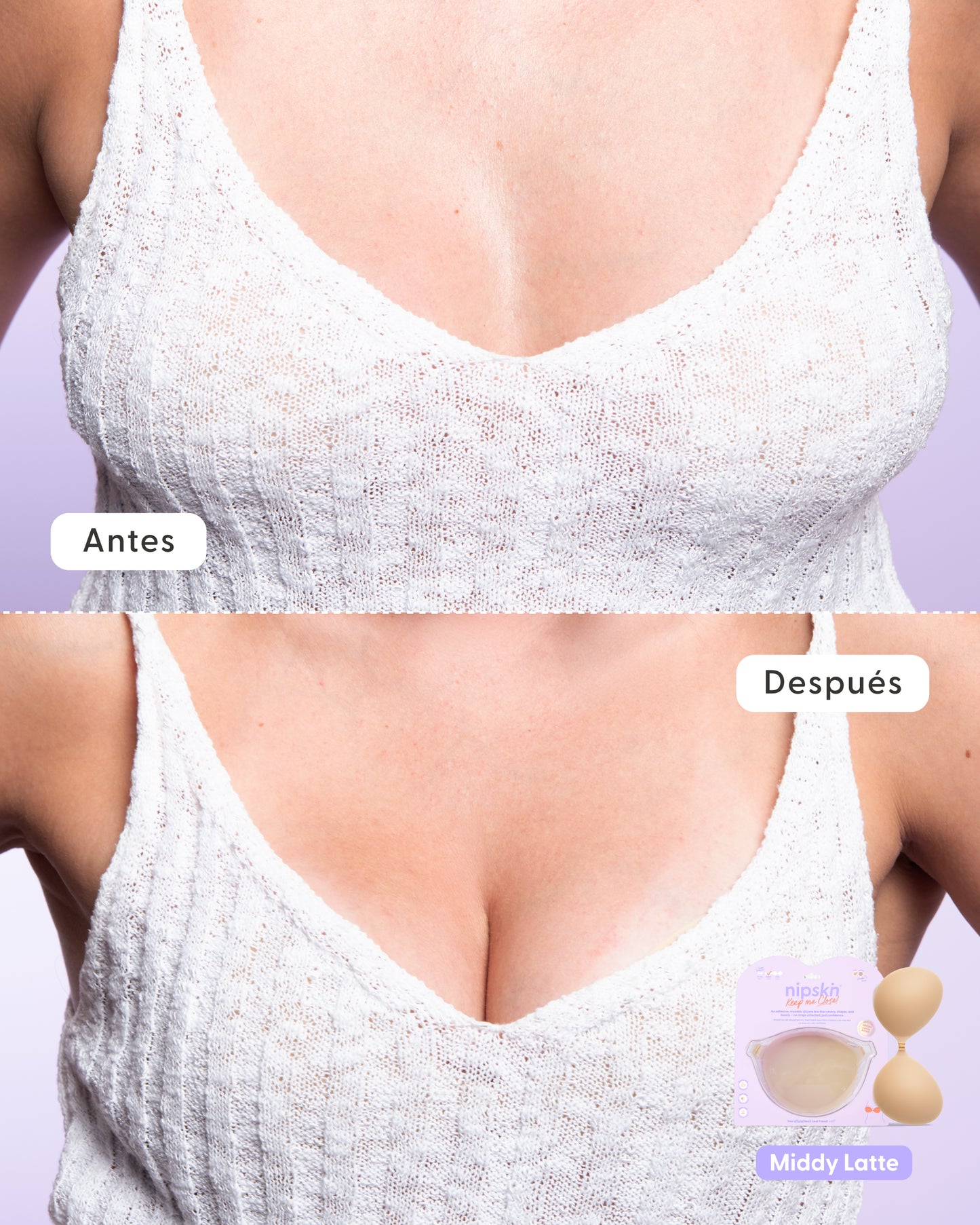 Keep Me Close - Brassier Adhesivo