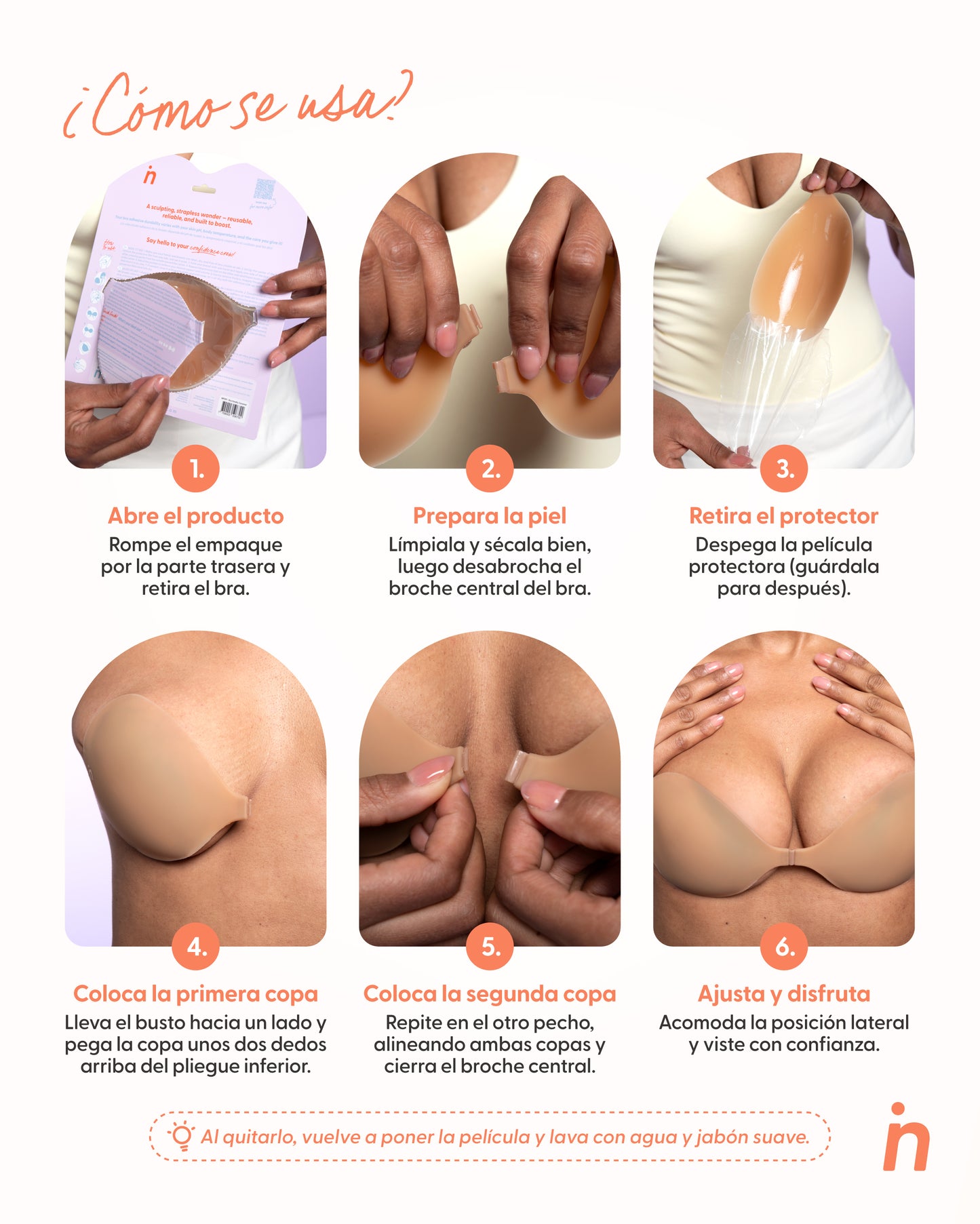 Keep Me Close - Brassier Adhesivo